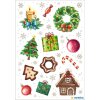 HERMA 15502 Set di adesivi decorativi natalizi colorati
