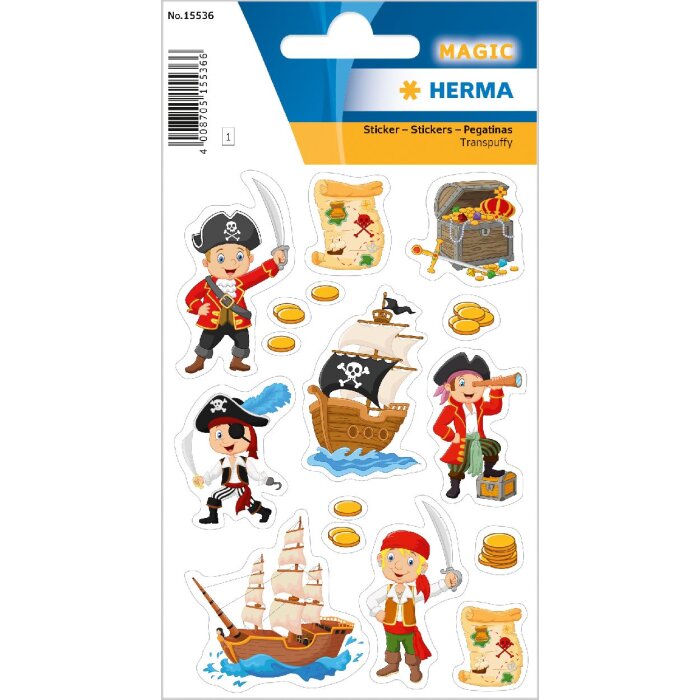 HERMA 15536 Adesivo pirata transpuffy