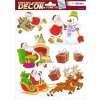 HERMA 15548 Set di adesivi per finestre con motivi natalizi per bambini 25 pezzi