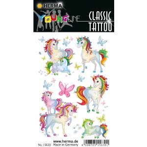 HERMA 15630 Tatuaggio classico unicorno colorato Best...
