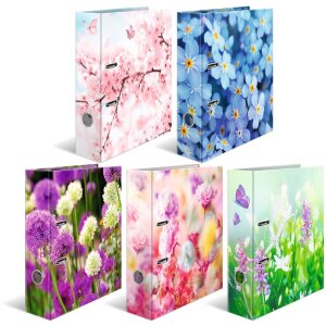 HERMA 19558 Cartella Motif A4 Purple Sensation 70 mm