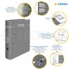 HERMA 19662 Cartella per ricette A4 "Stella della cucina" motivo a righe oro