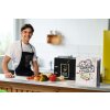 HERMA 19669 Cartella per ricette A4 "Cucinare con amore" Cuori grigio oro