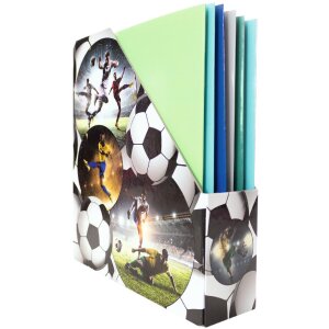 HERMA 19716 Organizzatore di cartelle in cartone A4 design calcio foro di presa