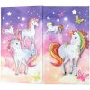 HERMA 19731 Portamatite in cartone design unicorno pulibile robusto 8x8x13,5 cm