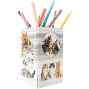 HERMA 19733 Portamatite design gatto in cartone 8x13,5 cm