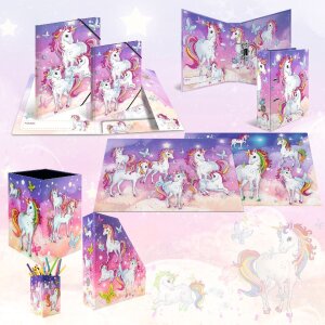 HERMA 19738 Cestino per carta straccia design unicorno in...