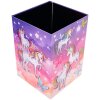 HERMA 19738 Cestino per carta straccia design unicorno in cartone robusto 22x31,5 cm