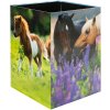 HERMA 19741 cestino per carta straccia cavallo design prato cartone 22x31,5 cm