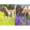HERMA 19741 cestino per carta straccia cavallo design prato cartone 22x31,5 cm
