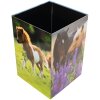 HERMA 19741 cestino per carta straccia cavallo design prato cartone 22x31,5 cm