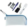 HERMA 20003 Astuccio universale 23x11cm Blu con chiusura a zip ad angolo