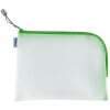 HERMA 20010 Tasca universale A5 26x20cm verde chiusura a zip