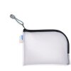 HERMA 20023 Tasca universale A6 nera 19x14cm con chiusura a zip ad angolo