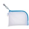 HERMA 20025 Tasca universale A6 Blu 19x14cm con chiusura a zip ad angolo