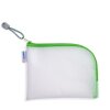 HERMA 20026 Tasca universale A6 19x14cm Verde chiusura a zip