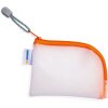 HERMA 20253 Tasca universale A7 arancione 14x10cm con chiusura a zip ad angolo