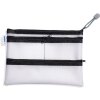 HERMA 20295 Borsa universale A5 Trasparente Nero 26x20 cm