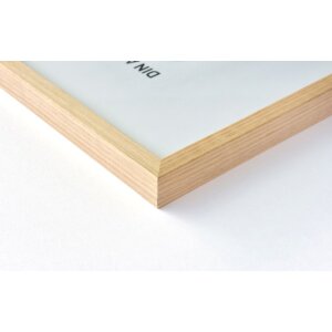 Nielsen Quadrum cornice in legno 50x50 cm rovere natura normale vetro montaggio a parete