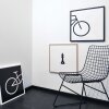 Nielsen Telaio a scatto in legno Quadrum 50x50 cm bianco opaco