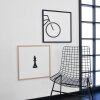 Nielsen Telaio a scatto in legno Quadrum 50x50 cm bianco opaco