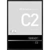 Cornice Nielsen in alluminio C2 struttura nera opaca 29,7x42 cm vetro acrilico