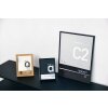 Nielsen telaio in alluminio C2 struttura grigio opaco 30x40 cm vetro acrilico