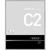 Cornice Nielsen in alluminio C2 struttura argento opaco 40x50 cm