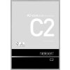 Cornice Nielsen in alluminio C2 struttura argento opaco 42x59,4 cm vetro acrilico