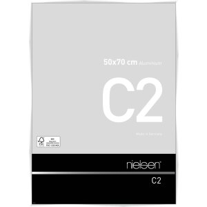Cornice Nielsen in alluminio C2 bianco lucido 50x70 cm...