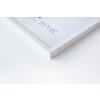 Cornice Nielsen in alluminio C2 bianco lucido 50x70 cm Vetro acrilico