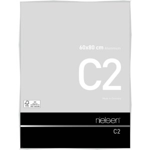 Cornice Nielsen in alluminio C2 bianco lucido 60x80 cm...