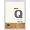 Nielsen Telaio a scatto in legno Quadrum 21x29,7 cm bianco neve
