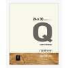 Nielsen Telaio a scatto in legno Quadrum 24x30 cm bianco opaco