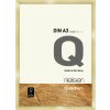 Nielsen Telaio a scatto in legno Quadrum 29,7x42 cm oro