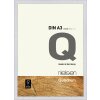 Nielsen Telaio a scatto in legno Quadrum 29,7x42 cm bianco neve