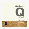 Nielsen Telaio a scatto in legno Quadrum 20x20 cm bianco opaco