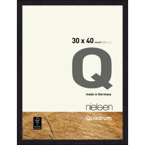 Cornice in legno Nielsen Quadrum 30x40 cm nero corvino...
