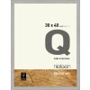 Cornice Nielsen in legno a clip Quadrum 30x40 cm grigio cemento