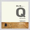 Nielsen Telaio a scatto in legno Quadrum 30x30 cm Bianco neve