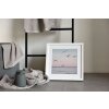 Cornice in legno Nielsen Quadrum 30x30 cm bianco opaco
