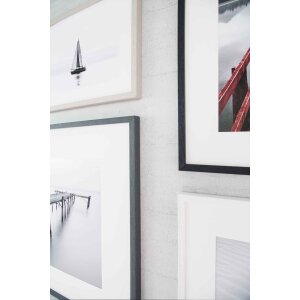 Fasciatoio in legno Nielsen Quadrum 40x50 cm nero corvino