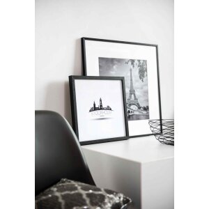 Fasciatoio in legno Nielsen Quadrum 40x50 cm nero corvino