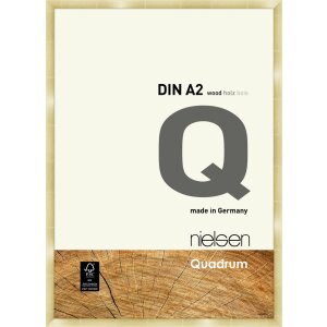 Fasciatoio Nielsen in legno Quadrum 42x59,4 cm oro