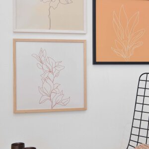 Nielsen Telaio a scatto in legno Quadrum 40x40 cm bianco opaco