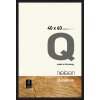 Fasciatoio in legno Nielsen Quadrum 40x60 cm nero corvino
