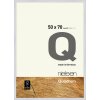 Nielsen Telaio a scatto in legno Quadrum 50x70 cm Bianco neve