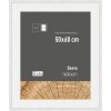 Cornice Nielsen in legno Skava White 50x60 cm con passe-partout 40x50 cm