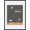 Cornice Nielsen in legno Skava nero 50x70 cm passe-partout 40x60 cm