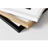 Cornice Nielsen in legno Skava nero 50x70 cm passe-partout 40x60 cm